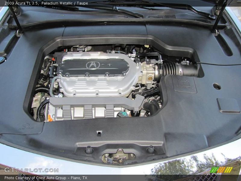 Palladium Metallic / Taupe 2009 Acura TL 3.5