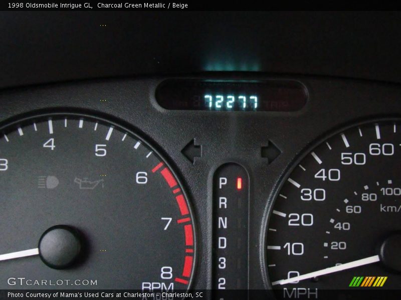 Charcoal Green Metallic / Beige 1998 Oldsmobile Intrigue GL