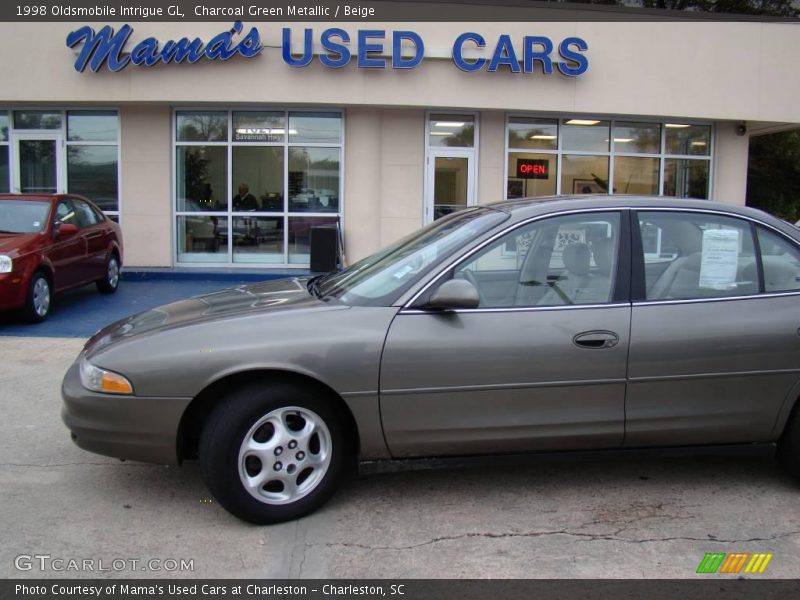 Charcoal Green Metallic / Beige 1998 Oldsmobile Intrigue GL