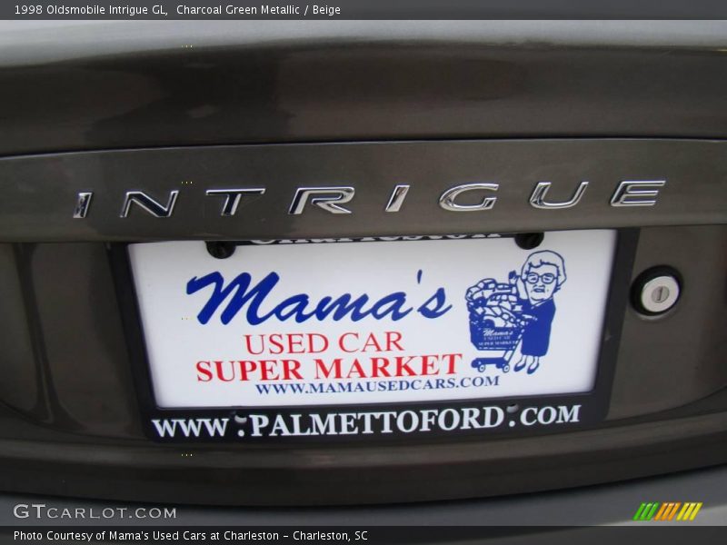Charcoal Green Metallic / Beige 1998 Oldsmobile Intrigue GL