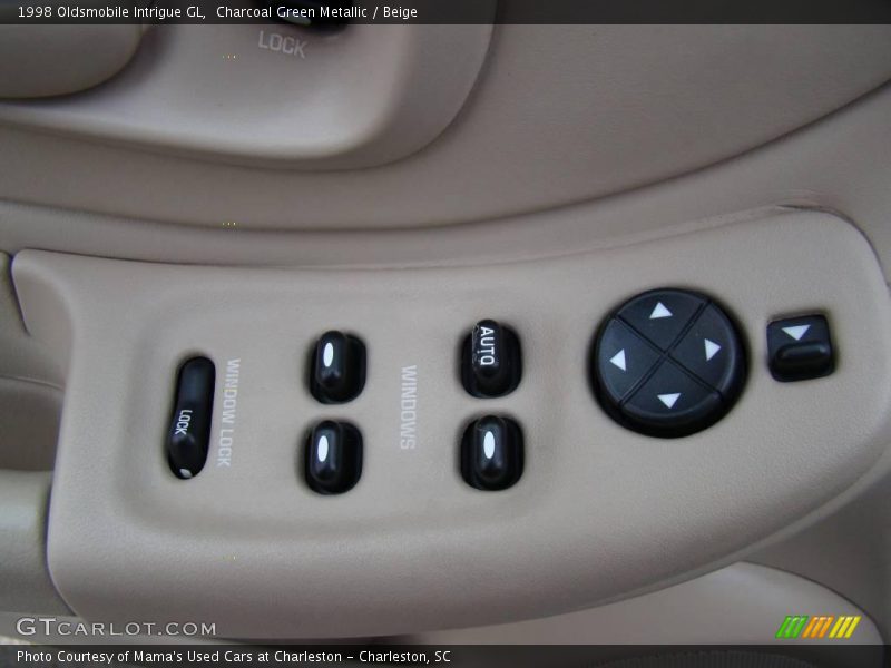 Charcoal Green Metallic / Beige 1998 Oldsmobile Intrigue GL