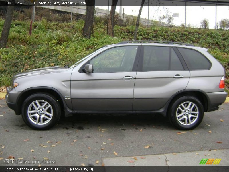 Sterling Grey Metallic / Black 2004 BMW X5 3.0i
