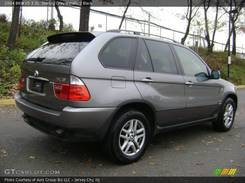 Sterling Grey Metallic / Black 2004 BMW X5 3.0i