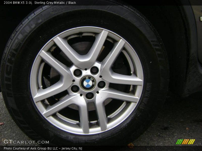Sterling Grey Metallic / Black 2004 BMW X5 3.0i