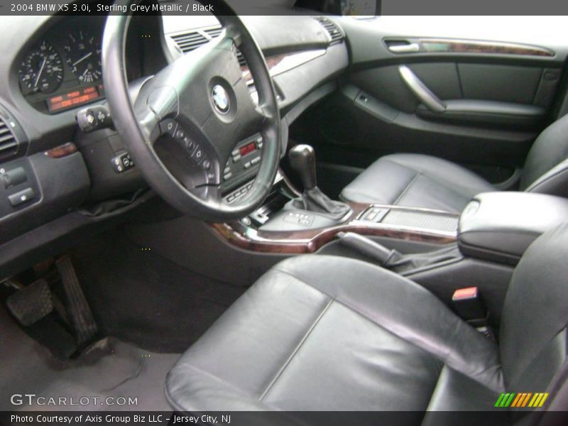 Sterling Grey Metallic / Black 2004 BMW X5 3.0i