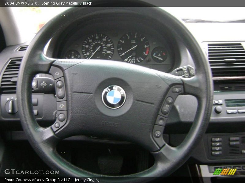 Sterling Grey Metallic / Black 2004 BMW X5 3.0i