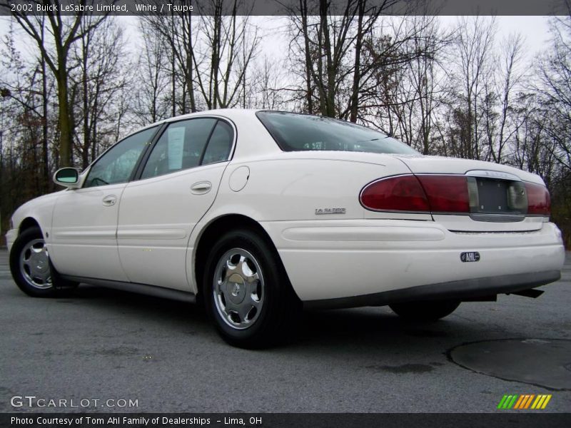 White / Taupe 2002 Buick LeSabre Limited