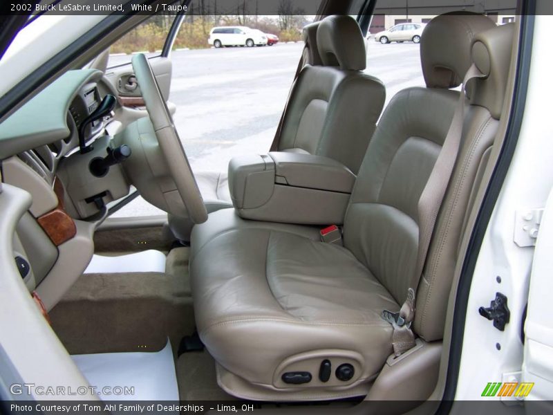 White / Taupe 2002 Buick LeSabre Limited