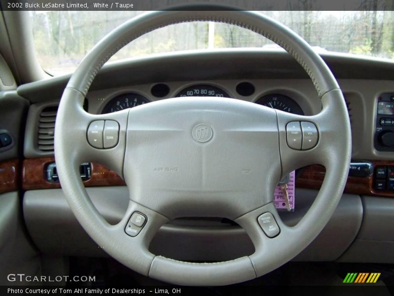 White / Taupe 2002 Buick LeSabre Limited