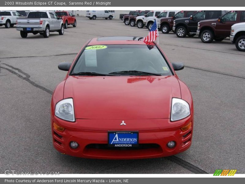 Saronno Red / Midnight 2003 Mitsubishi Eclipse GT Coupe