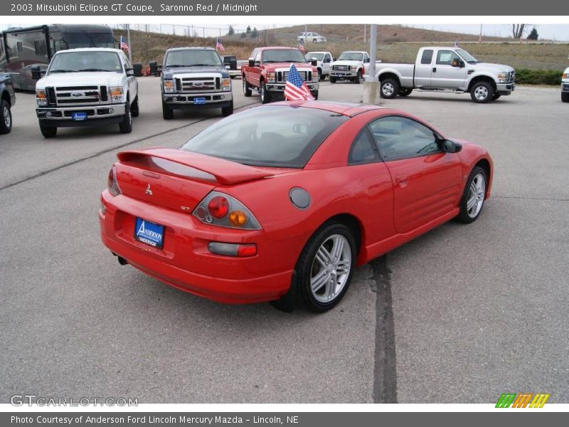 Saronno Red / Midnight 2003 Mitsubishi Eclipse GT Coupe