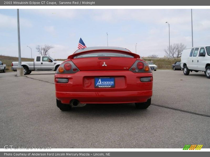 Saronno Red / Midnight 2003 Mitsubishi Eclipse GT Coupe