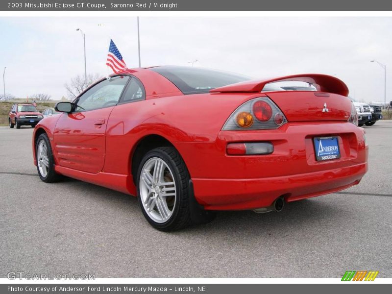 Saronno Red / Midnight 2003 Mitsubishi Eclipse GT Coupe