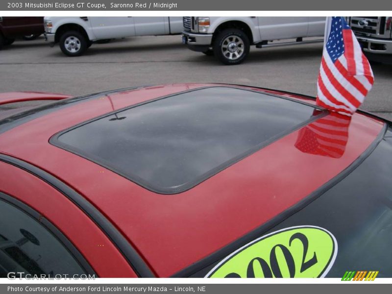 Saronno Red / Midnight 2003 Mitsubishi Eclipse GT Coupe