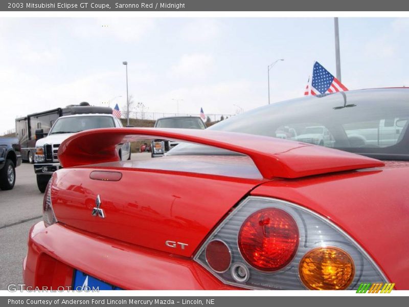 Saronno Red / Midnight 2003 Mitsubishi Eclipse GT Coupe