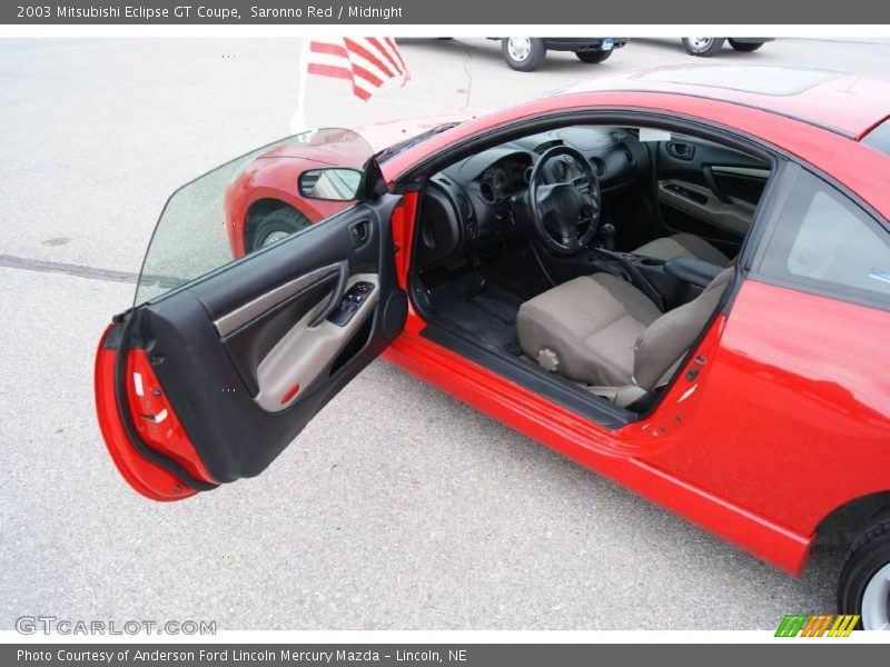 Saronno Red / Midnight 2003 Mitsubishi Eclipse GT Coupe