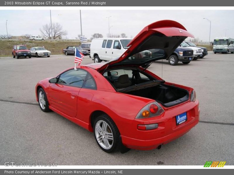 Saronno Red / Midnight 2003 Mitsubishi Eclipse GT Coupe