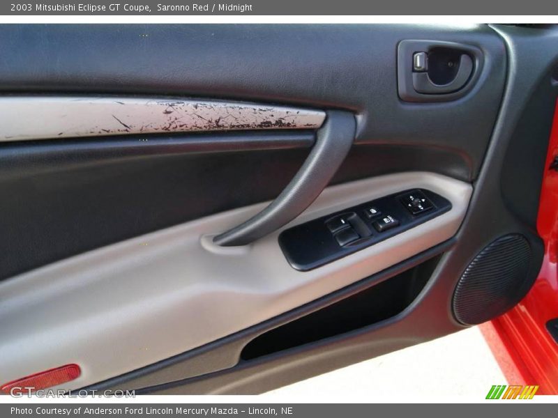 Saronno Red / Midnight 2003 Mitsubishi Eclipse GT Coupe