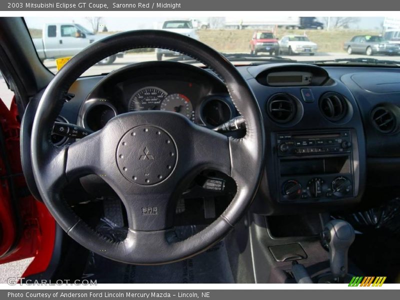 Saronno Red / Midnight 2003 Mitsubishi Eclipse GT Coupe