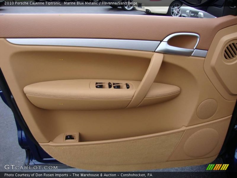 Marine Blue Metallic / Havanna/Sand Beige 2010 Porsche Cayenne Tiptronic