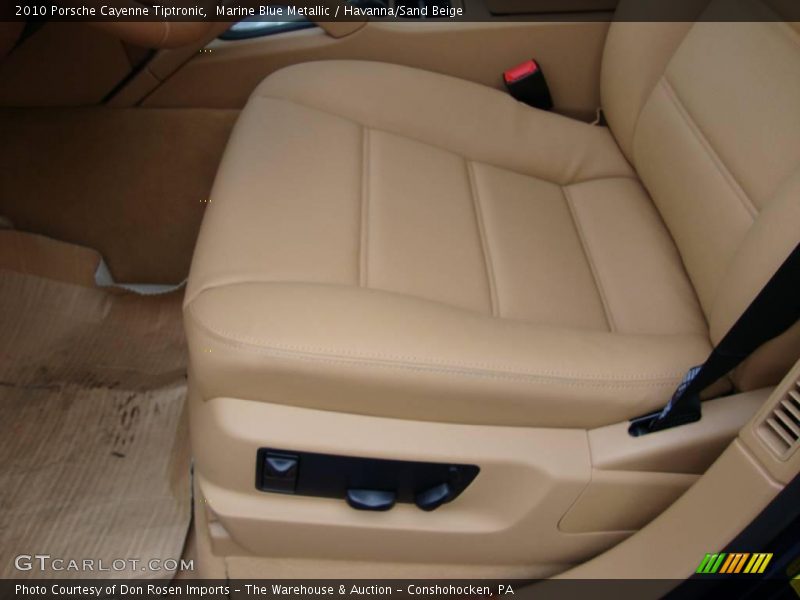 Marine Blue Metallic / Havanna/Sand Beige 2010 Porsche Cayenne Tiptronic