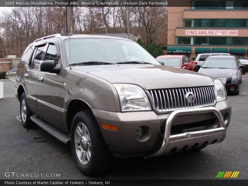 Mineral Grey Metallic / Medium Dark Parchment 2003 Mercury Mountaineer Premier AWD