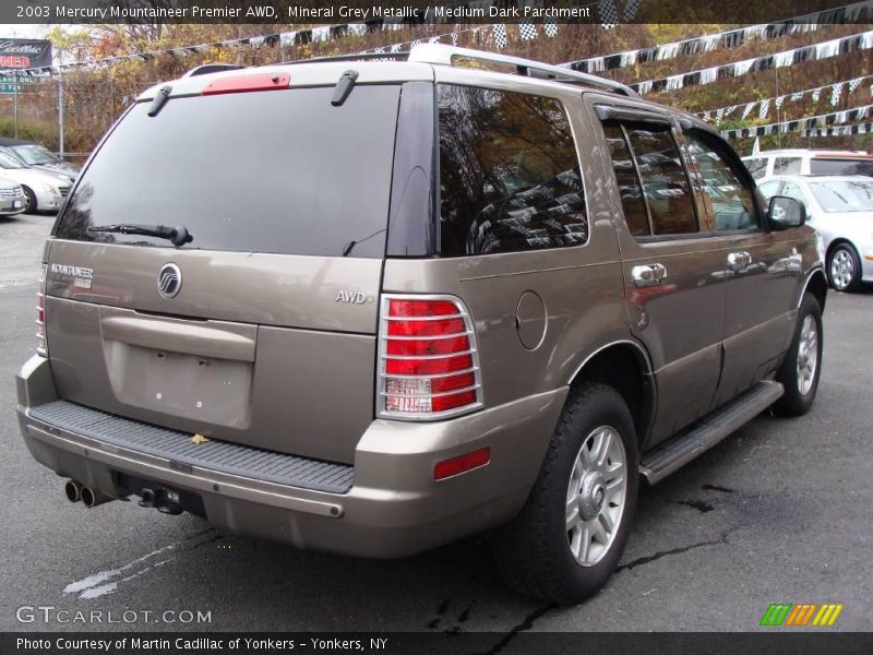 Mineral Grey Metallic / Medium Dark Parchment 2003 Mercury Mountaineer Premier AWD