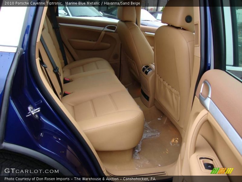 Marine Blue Metallic / Havanna/Sand Beige 2010 Porsche Cayenne Tiptronic