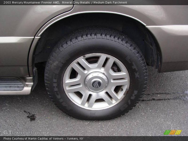 Mineral Grey Metallic / Medium Dark Parchment 2003 Mercury Mountaineer Premier AWD