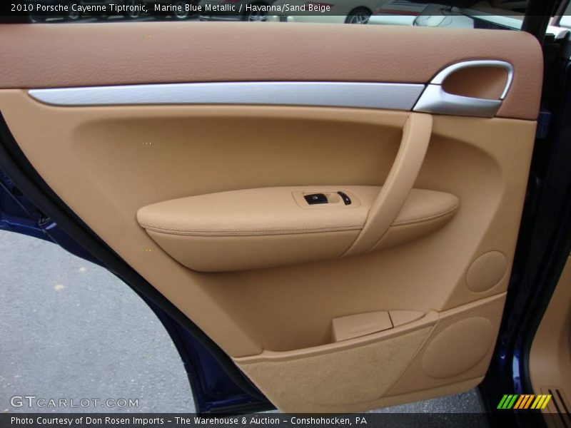Marine Blue Metallic / Havanna/Sand Beige 2010 Porsche Cayenne Tiptronic