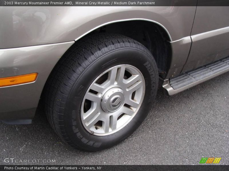 Mineral Grey Metallic / Medium Dark Parchment 2003 Mercury Mountaineer Premier AWD