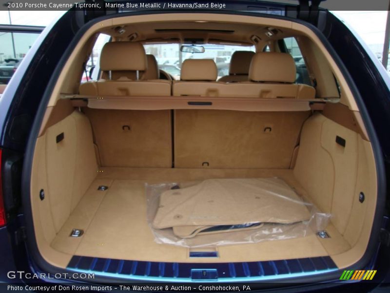 Marine Blue Metallic / Havanna/Sand Beige 2010 Porsche Cayenne Tiptronic