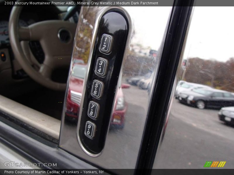Mineral Grey Metallic / Medium Dark Parchment 2003 Mercury Mountaineer Premier AWD
