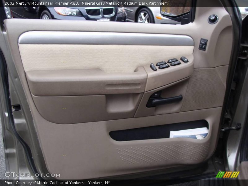 Mineral Grey Metallic / Medium Dark Parchment 2003 Mercury Mountaineer Premier AWD