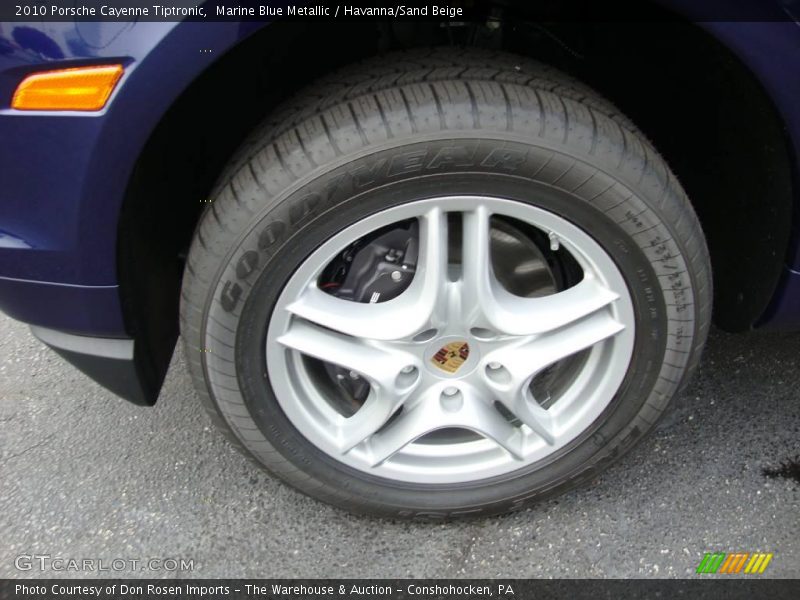 Marine Blue Metallic / Havanna/Sand Beige 2010 Porsche Cayenne Tiptronic
