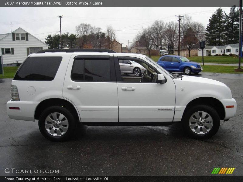 Oxford White / Camel 2007 Mercury Mountaineer AWD