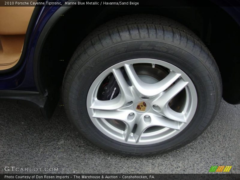 Marine Blue Metallic / Havanna/Sand Beige 2010 Porsche Cayenne Tiptronic