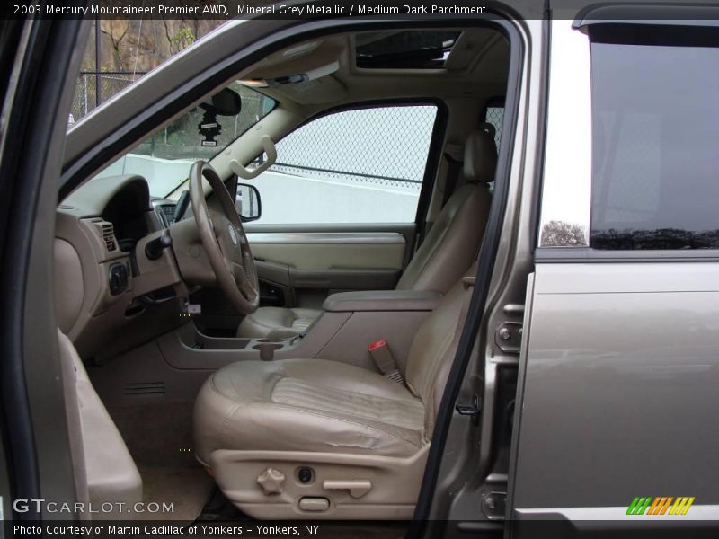 Mineral Grey Metallic / Medium Dark Parchment 2003 Mercury Mountaineer Premier AWD