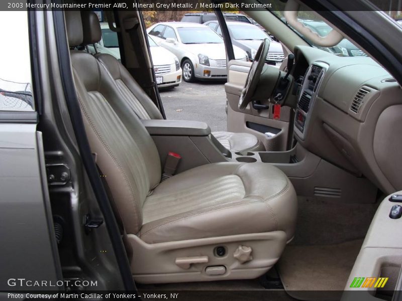 Mineral Grey Metallic / Medium Dark Parchment 2003 Mercury Mountaineer Premier AWD