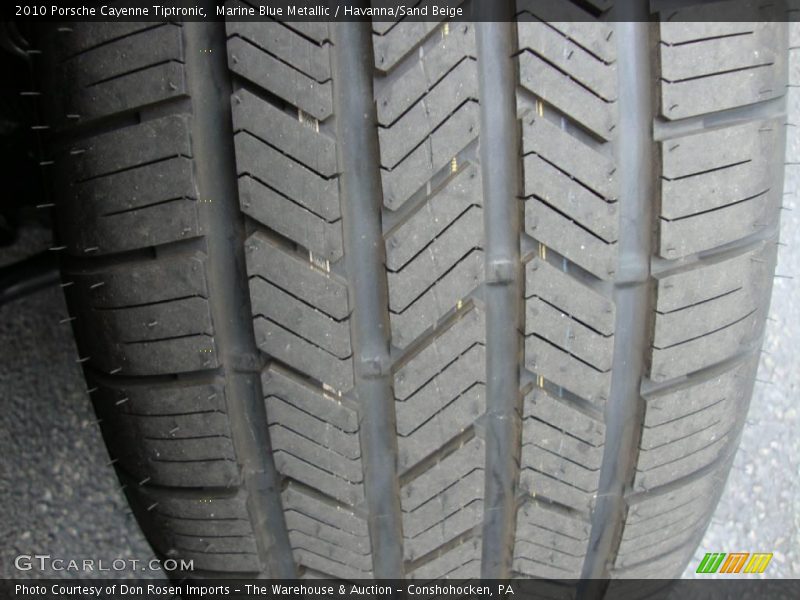 Marine Blue Metallic / Havanna/Sand Beige 2010 Porsche Cayenne Tiptronic