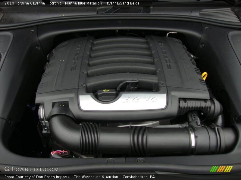 Marine Blue Metallic / Havanna/Sand Beige 2010 Porsche Cayenne Tiptronic