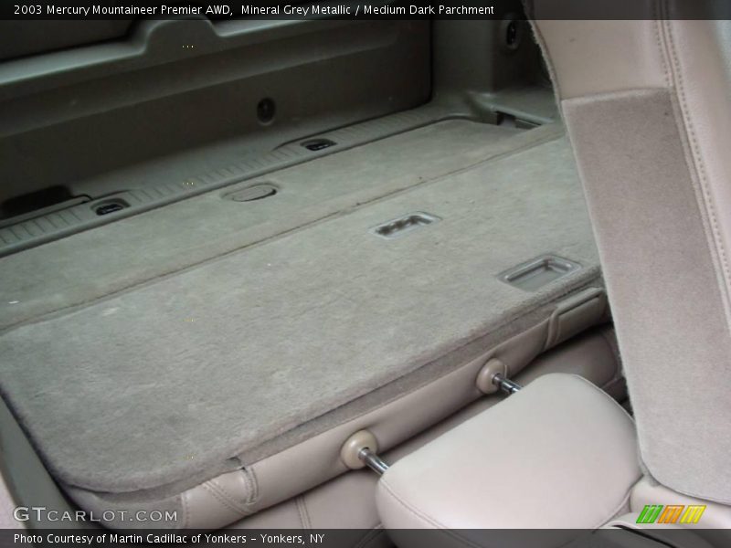 Mineral Grey Metallic / Medium Dark Parchment 2003 Mercury Mountaineer Premier AWD