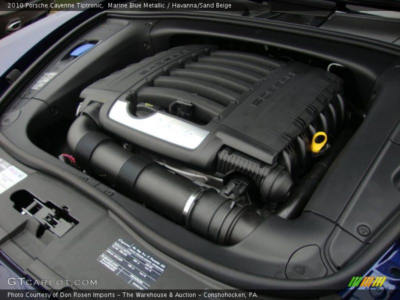 Marine Blue Metallic / Havanna/Sand Beige 2010 Porsche Cayenne Tiptronic