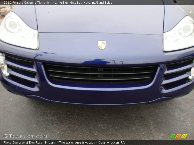 Marine Blue Metallic / Havanna/Sand Beige 2010 Porsche Cayenne Tiptronic