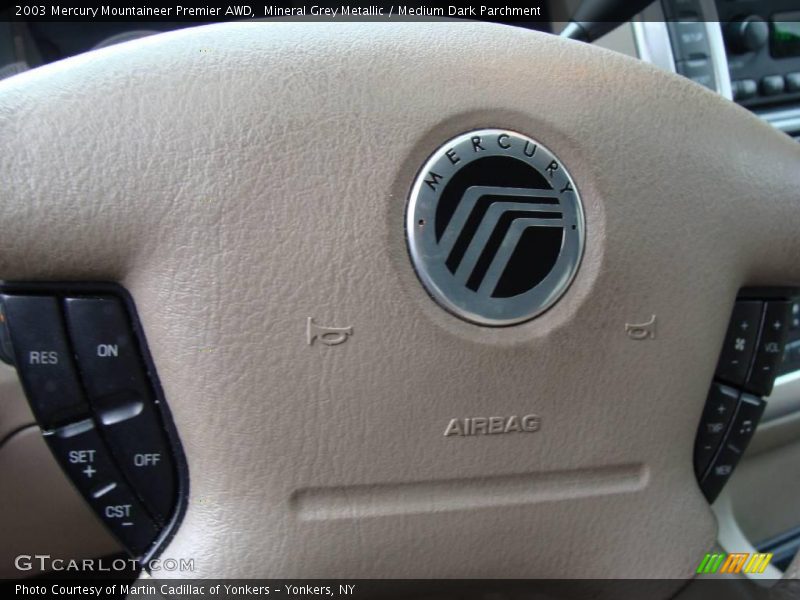 Mineral Grey Metallic / Medium Dark Parchment 2003 Mercury Mountaineer Premier AWD