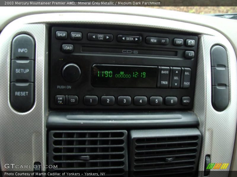Mineral Grey Metallic / Medium Dark Parchment 2003 Mercury Mountaineer Premier AWD