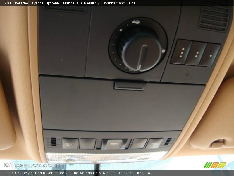 Marine Blue Metallic / Havanna/Sand Beige 2010 Porsche Cayenne Tiptronic