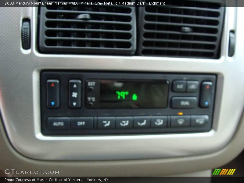 Mineral Grey Metallic / Medium Dark Parchment 2003 Mercury Mountaineer Premier AWD