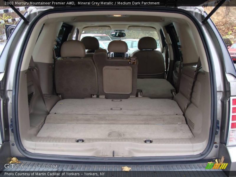 Mineral Grey Metallic / Medium Dark Parchment 2003 Mercury Mountaineer Premier AWD