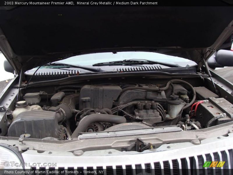 Mineral Grey Metallic / Medium Dark Parchment 2003 Mercury Mountaineer Premier AWD